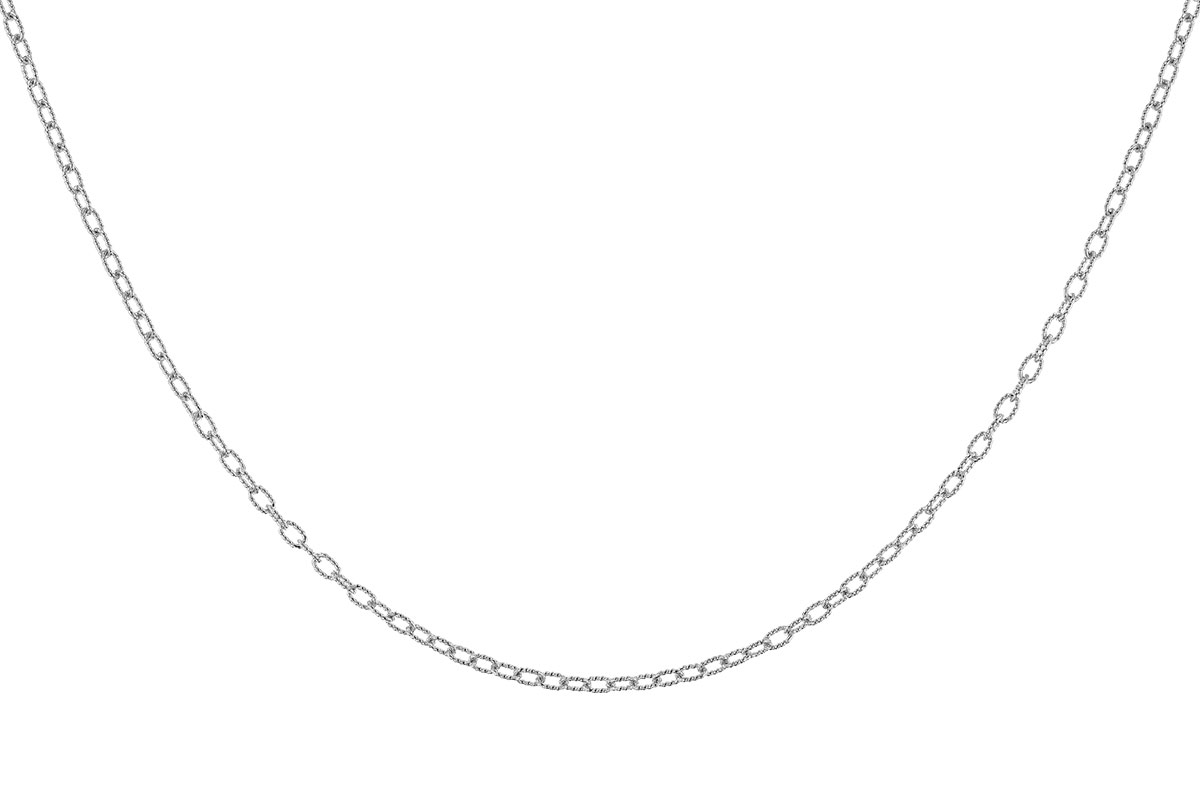 B310-88055: ROLO LG (8IN, 2.3MM, 14KT, LOBSTER CLASP)