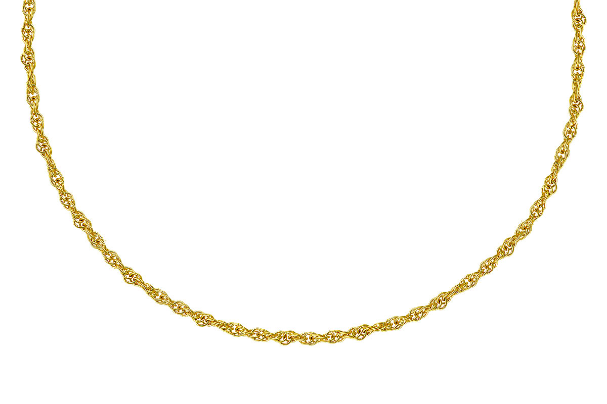 H310-88054: ROPE CHAIN (18IN, 1.5MM, 14KT, LOBSTER CLASP)