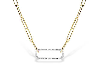 K310-82627: NECKLACE .50 TW (17 INCHES)