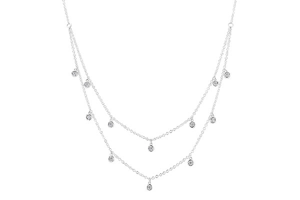 K310-83527: NECKLACE .22 TW (18 INCHES)
