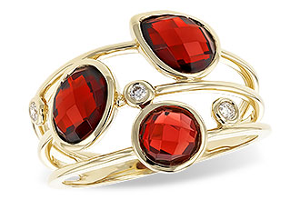 C310-84373: LDS RG 3.07 TW GARNET 3.12 TGW