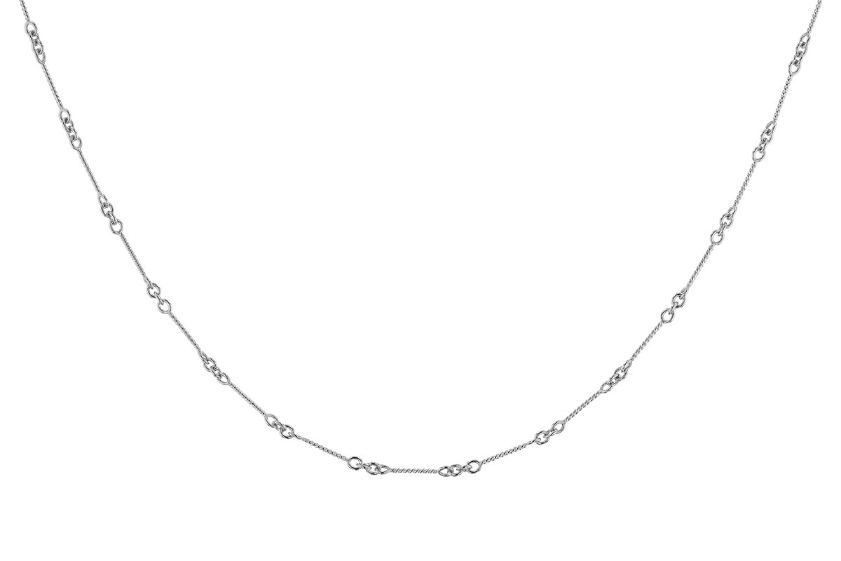 E311-73464: TWIST CHAIN (7IN, 0.8MM, 14KT, LOBSTER CLASP)