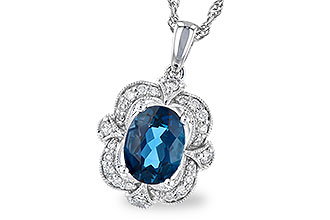 F309-98027: NECK 1.35 LONDON BLUE TOPAZ 1.50 TGW