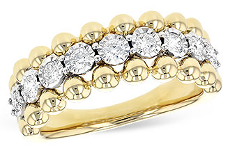 H309-92609: LDS DIA WED RG .40 TW