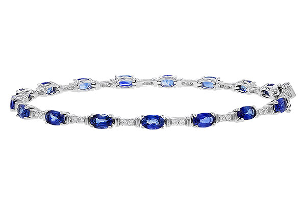 L311-75354: BRACELET 4.92 SAPPHIRE 5.24 TGW (7")